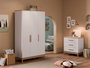 Hanah Home Etto - Mm1.44.03.U1 Armario Madera y Roble Blanco